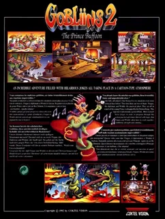 Gobliins 2 : Le Prince Bouffon dos