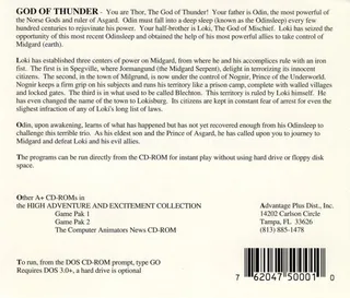 God of Thunder dos