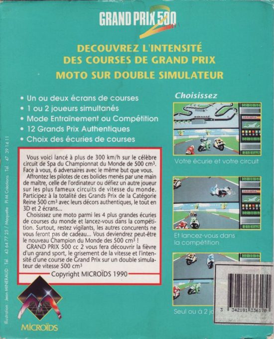 Retro della confezione