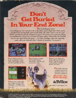 Grave Yardage dos