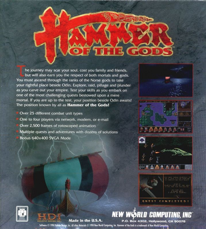 Hammer of the Gods - Dos