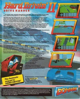 Hard Drivin 2 Drive Harder dos