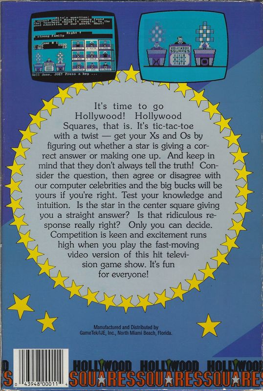 Hollywood Squares - Dos