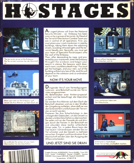 Hostage : Rescue Mission - Dos