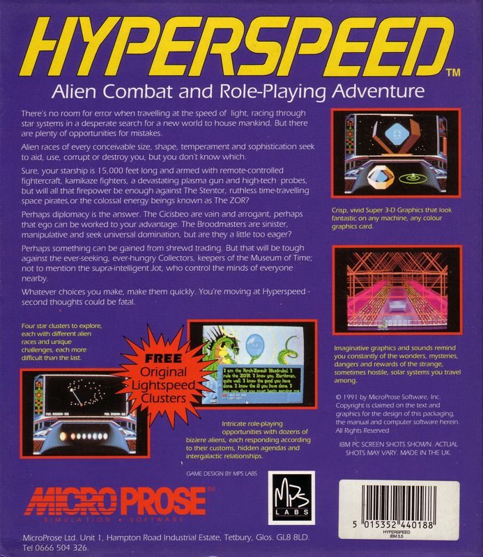 Hyperspeed dos