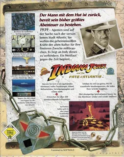 Indiana Jones and the Fate of Atlantis dos