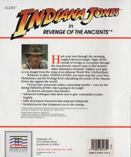 Indiana Jones in Revenge of the Ancients dos