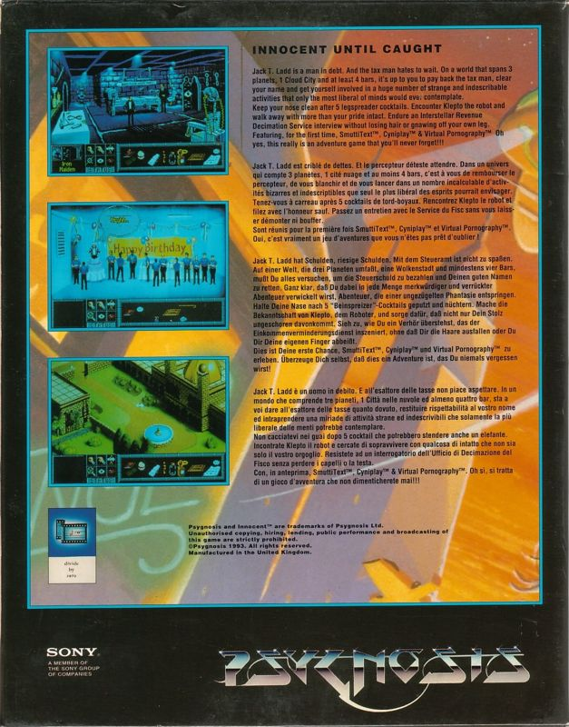 Innocent Until Caught - Dos