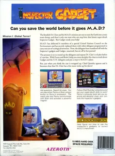Inspector Gadget : Mission 1 - Global Terror! dos
