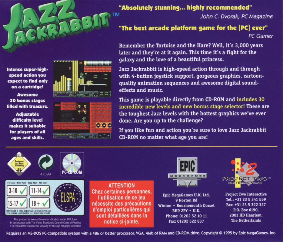 Jazz Jackrabbit 2 - Dos