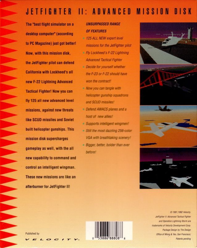 Jetfighter 2 - Dos