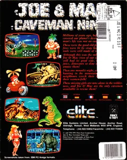 Joe And Mac Caveman Ninja Original Install dos