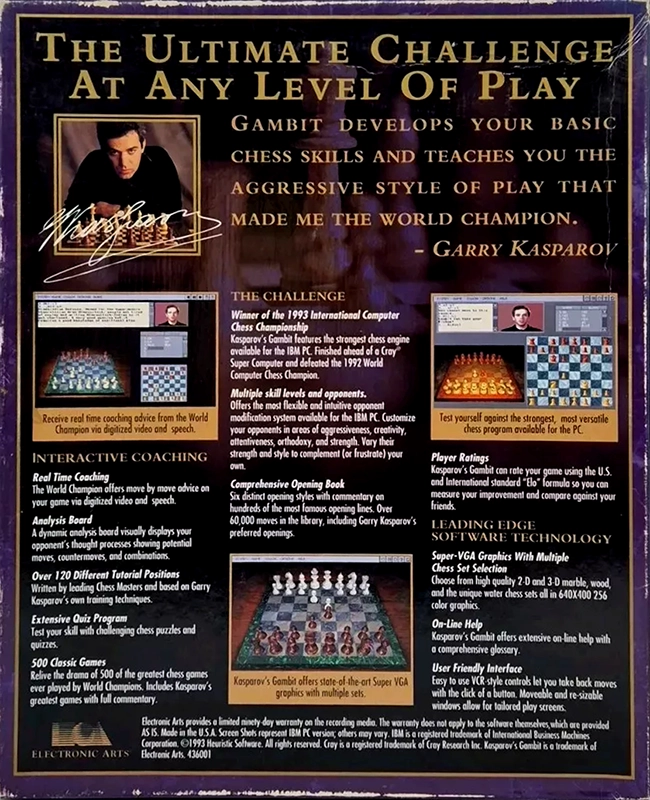 Kasparov's Gambit dos