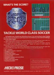 Keith Van Eron's Pro Soccer dos
