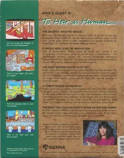 King's Quest III : To Heir Is Human - Dos