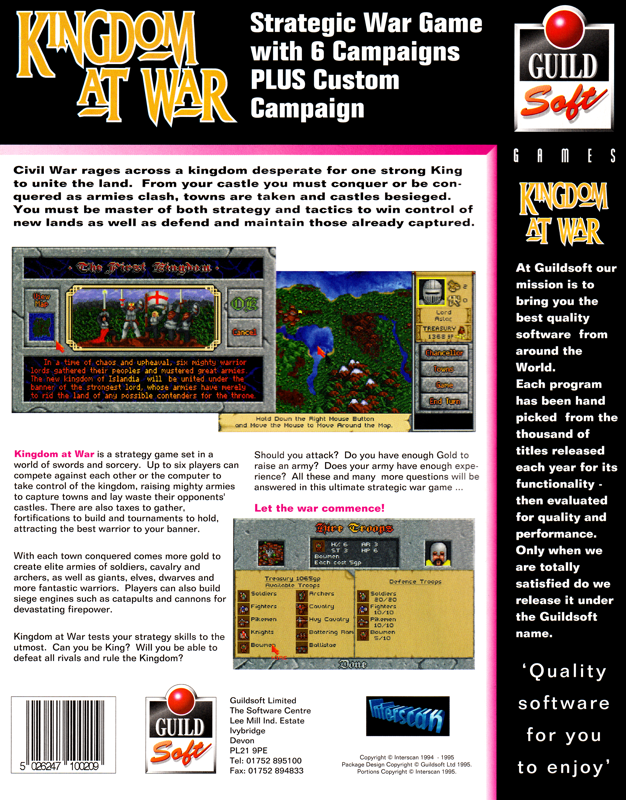 Kingdom At War - Dos