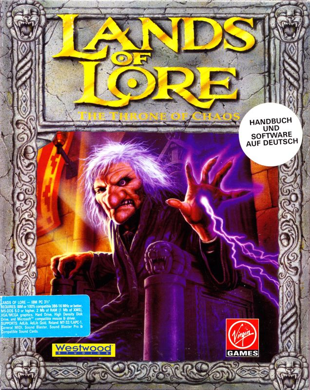 Lands Of Lore The Throne Of Chaos Original Install
