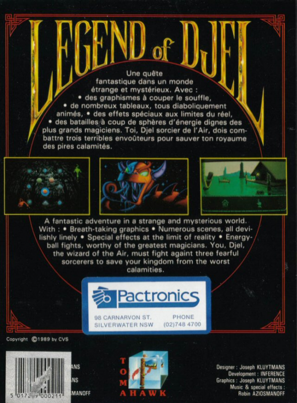 Legend Of Djel - Dos