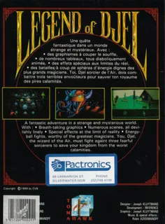 Legend Of Djel dos