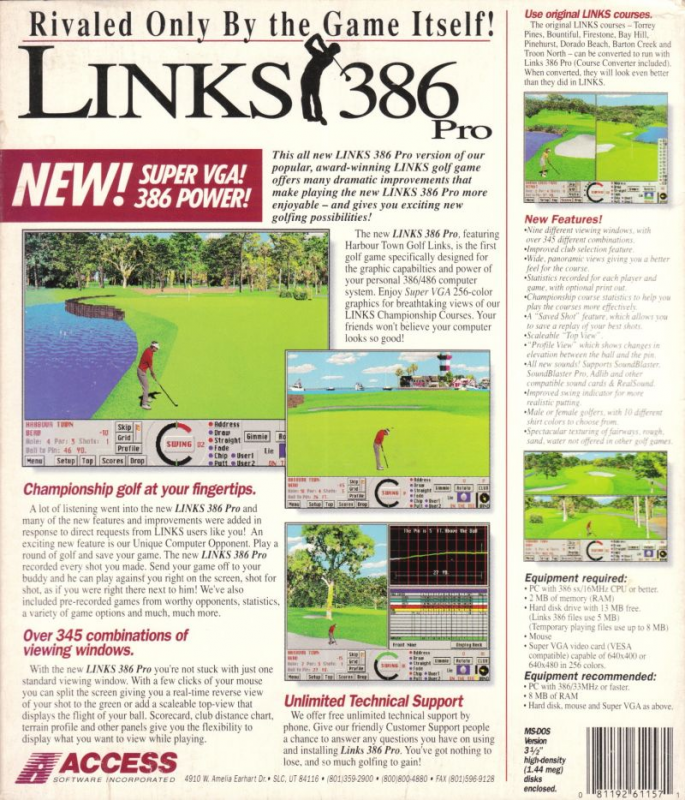 Links 386 Pro - Dos