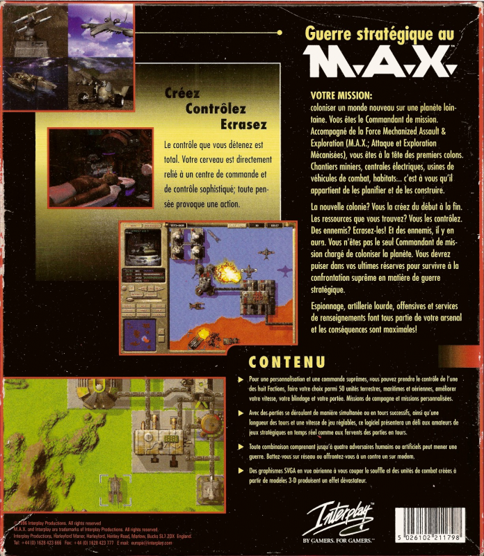 M.A.X. : Mechanized Assault & Exploration - Dos
