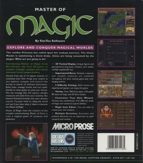 Master of Magic dos