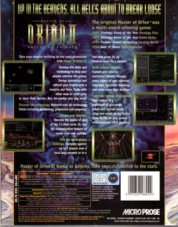 Master Of Orion 2 Battle At Antares dos
