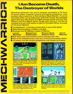 MechWarrior dos