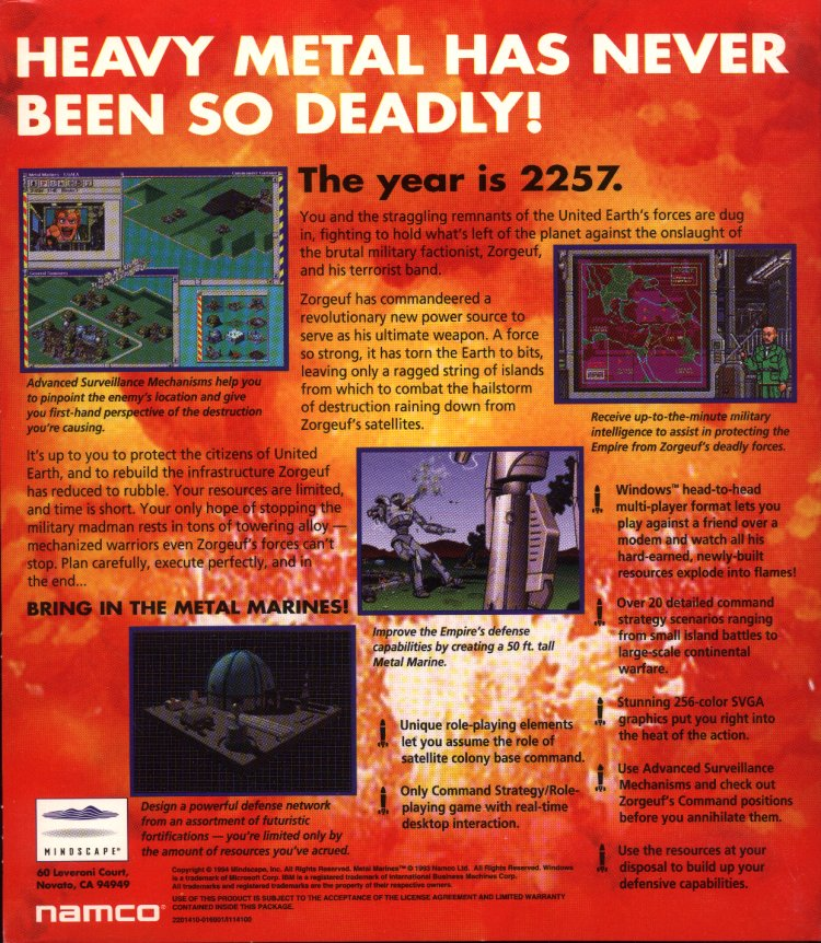 Metal Marines - Dos