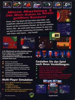 Micro Machines 2 - Turbo Tournament dos
