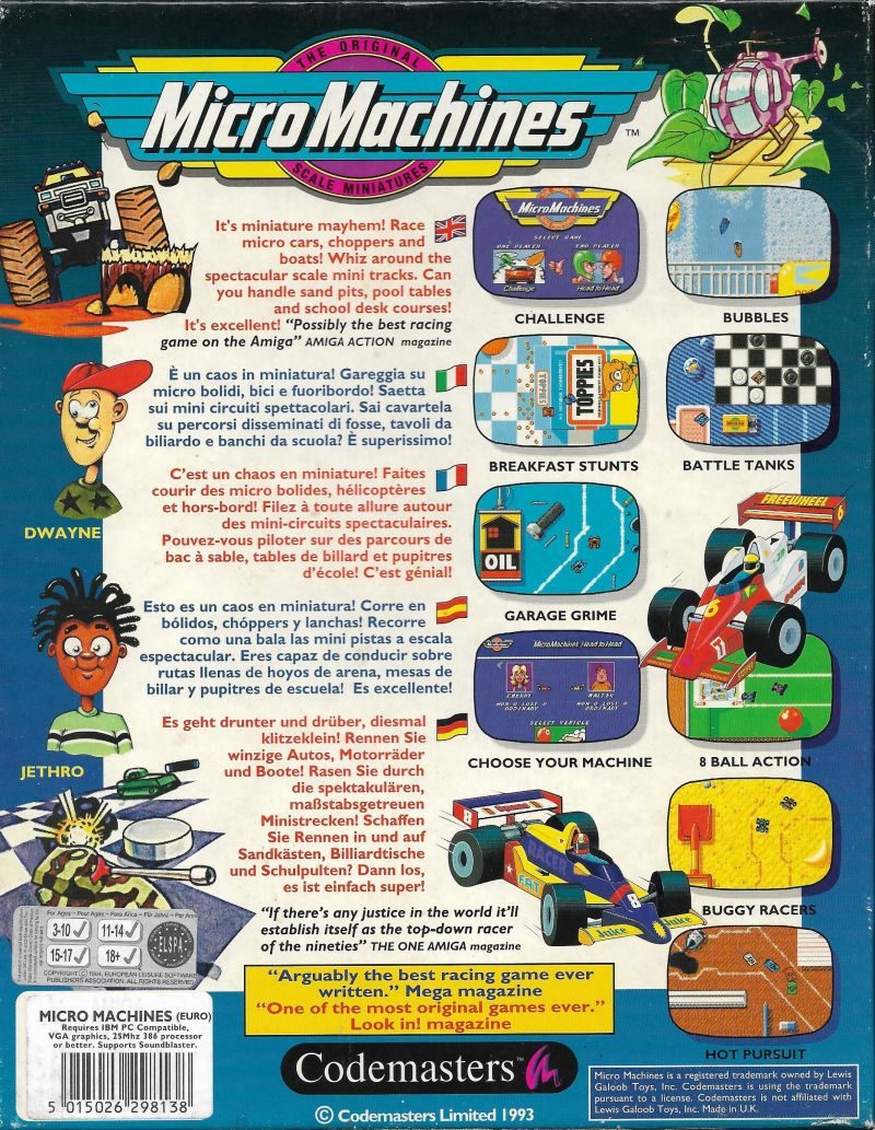 Micro Machines - Dos