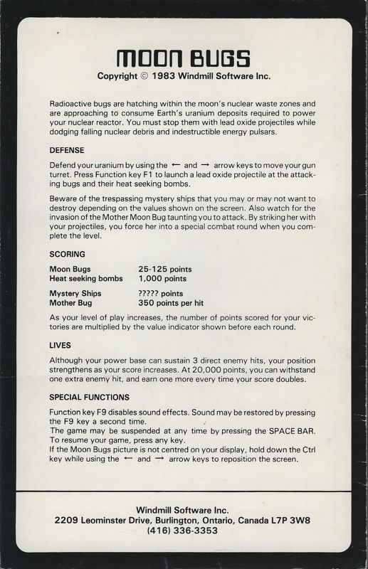 Moon Bugs - Dos