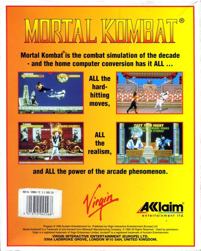Mortal Kombat - Dos