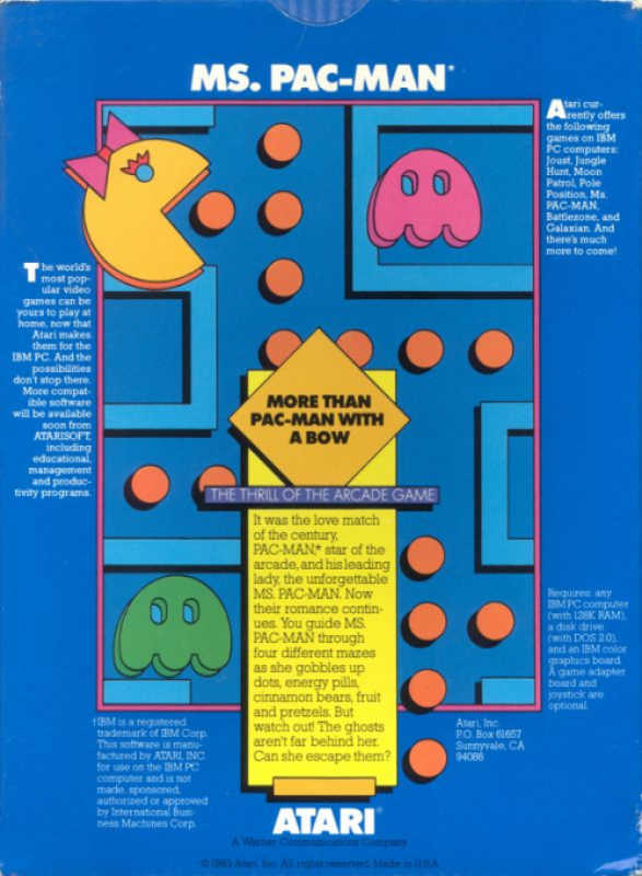 Ms. Pac-Man dos