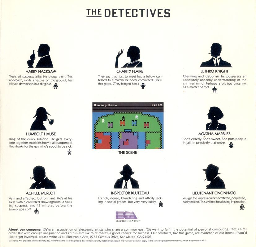 Murder on the Zinderneuf - Dos