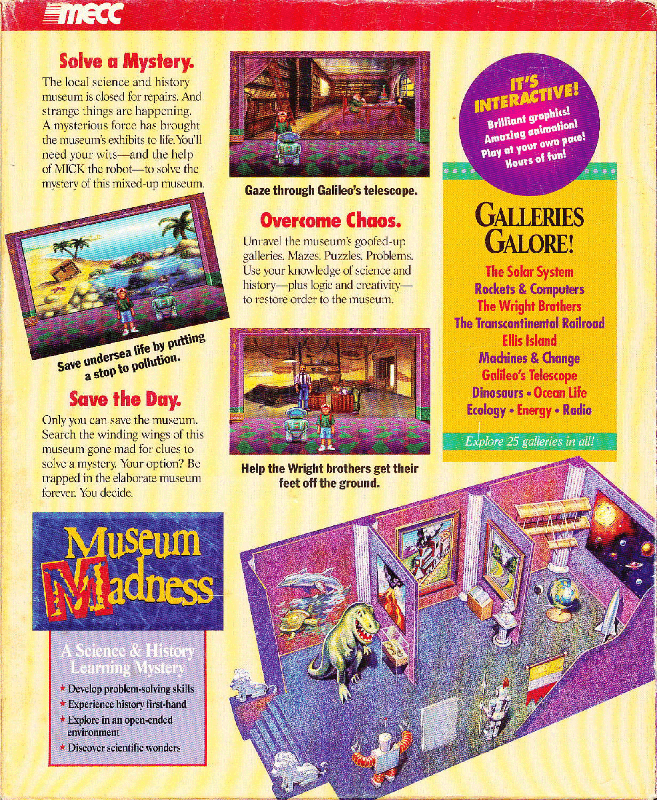 Museum Madness - Dos