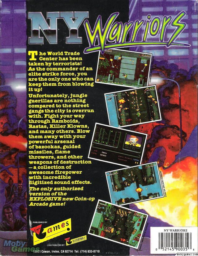 N Y Warriors dos