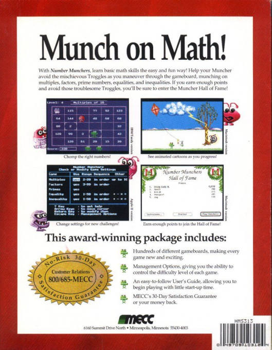 Number Munchers - Dos