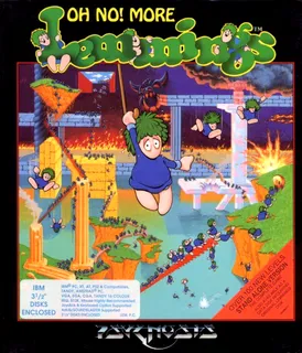 Oh No More Lemmings Data Disk