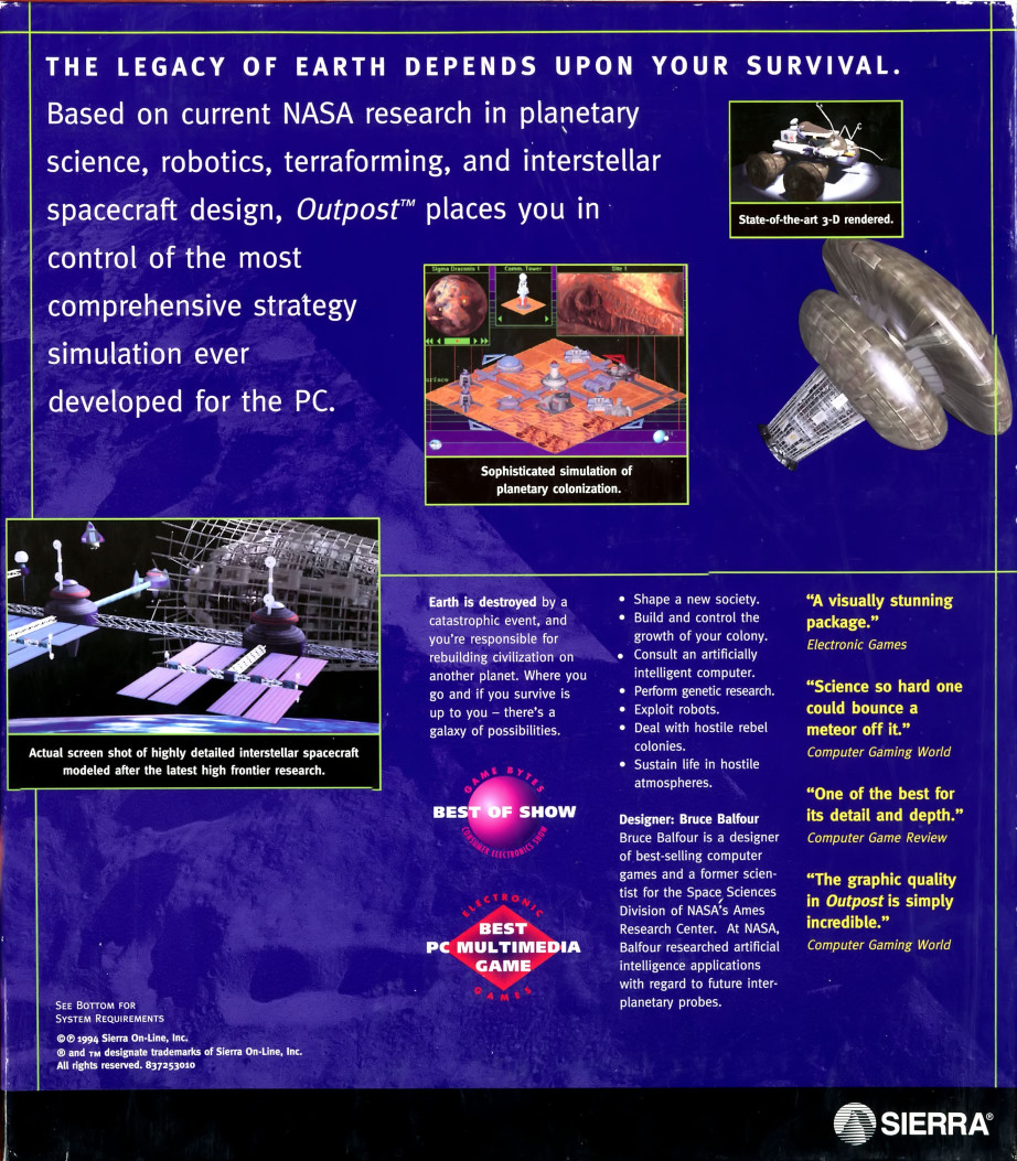 Outpost - Dos