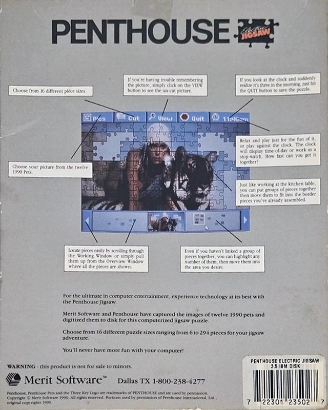 Penthouse Electric Jigsaw dos