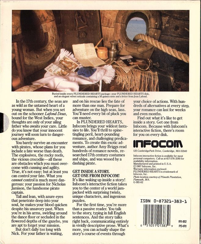 Plundered Hearts dos