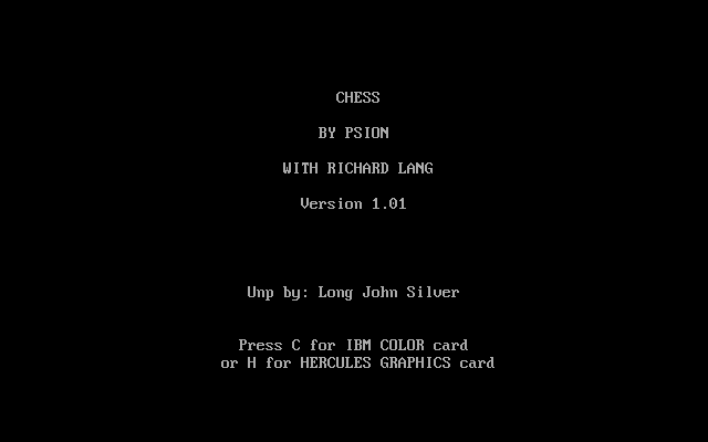 Psion Chess