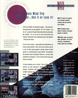 Psychic War Cosmic Soldier dos