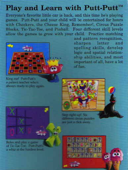 Putt-Putt's Fun Pack - Dos