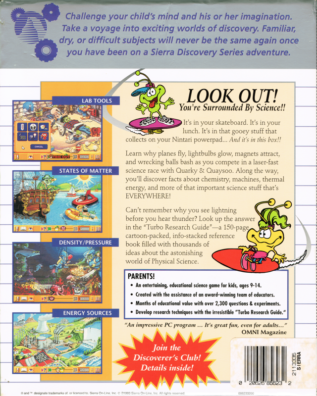 Quarky & Quaysoo's Turbo Science dos