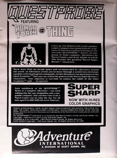 Questprobe Featuring The Human Torch And The Thing dos
