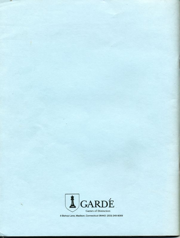 Jaquette arrière