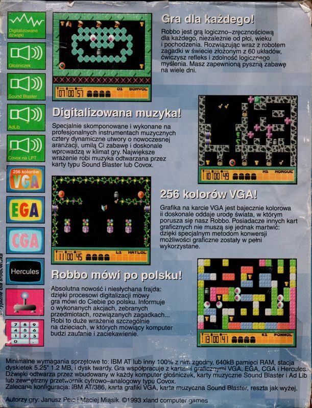 Retro della confezione