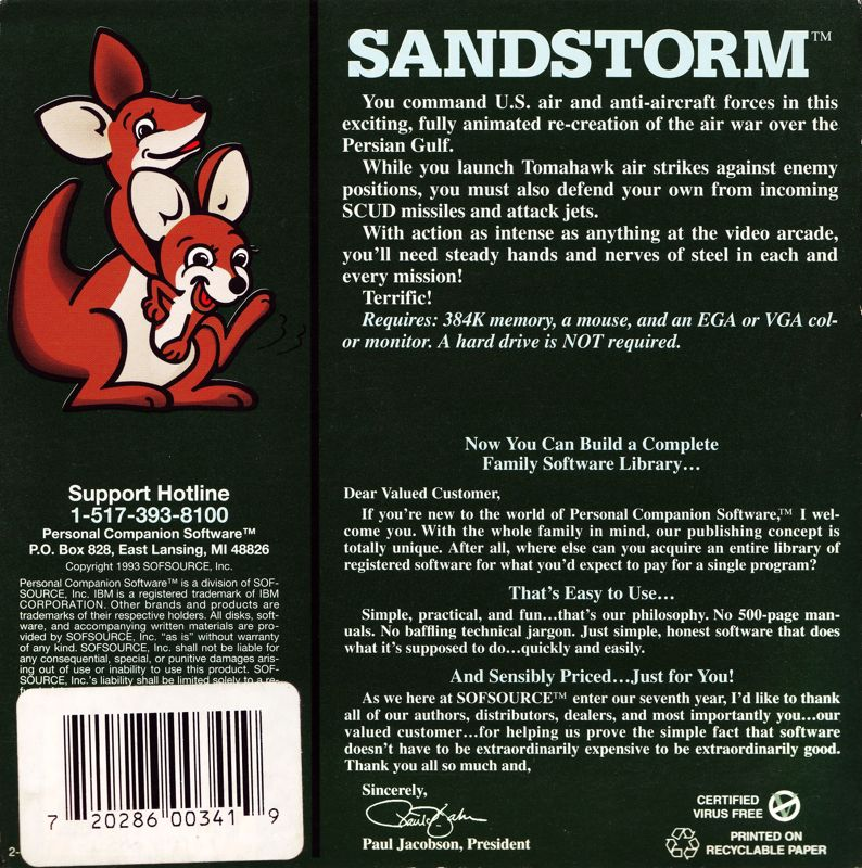 Sandstorm - Dos